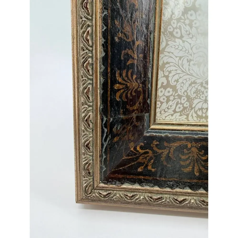 Nine Pegs 8x10 Photo Frame Solid Wood Ornate Decorative 4.28 lb